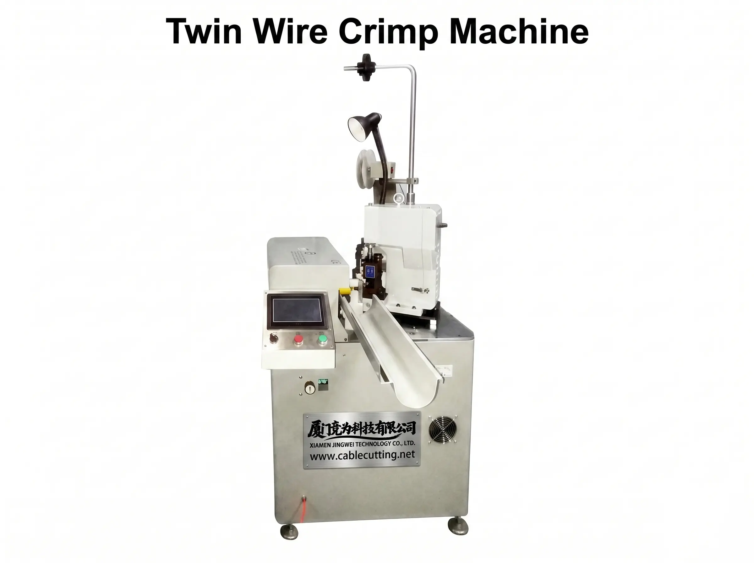 Automatic Twin Wire Crimp Machine