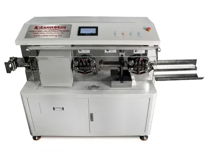 Mesin Pemotong & Pelucutan Kabel Sepaksi Automatik WPM-9935