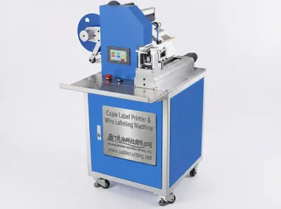 Mesin Pelabelan Wayar Automatik & Pencetak Label Kabel WPM-6130