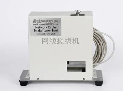 Mesin Pelurus Kabel Ethernet Cat 5 Cat 6 WPM-RJ45 - Mesin Berus Wayar Separuh Auto