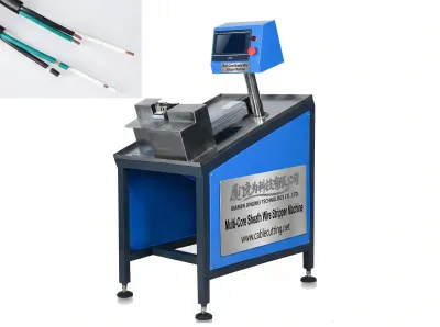 Mesin Pelucutan Wayar Berbilang Teras Panjang/Pendek Automatik WPM-25-290