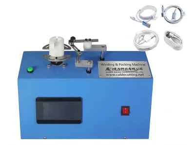 Mesin Pembungkusan Penggulungan Kabel USB Automatik WPM-2024B
