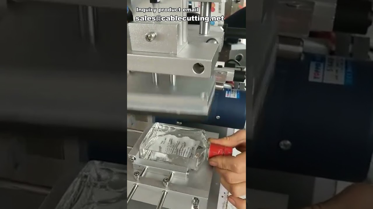Mesin Pelabel Stiker Pelekat Automatik untuk Botol Segi Empat – Label Tepat & Cepat