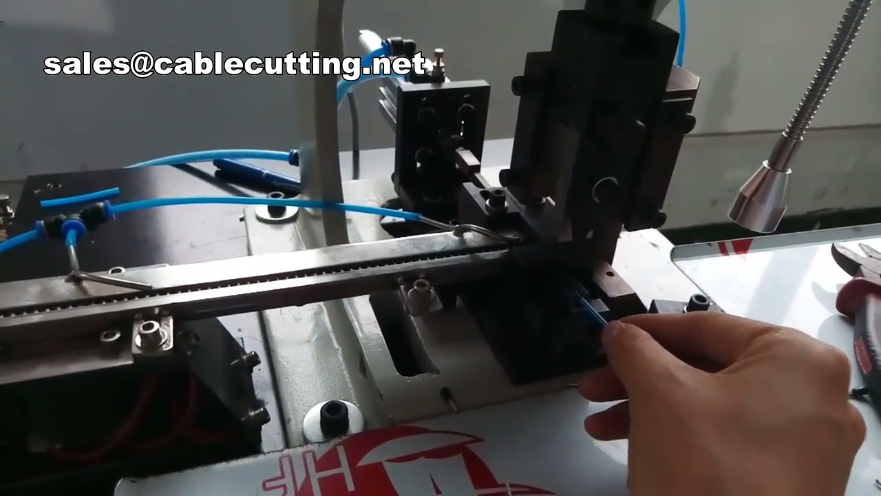 Mesin Crimping Terminal Kabel Dua Kepala untuk Terminal Longgar | Peralatan Automatik Kilang