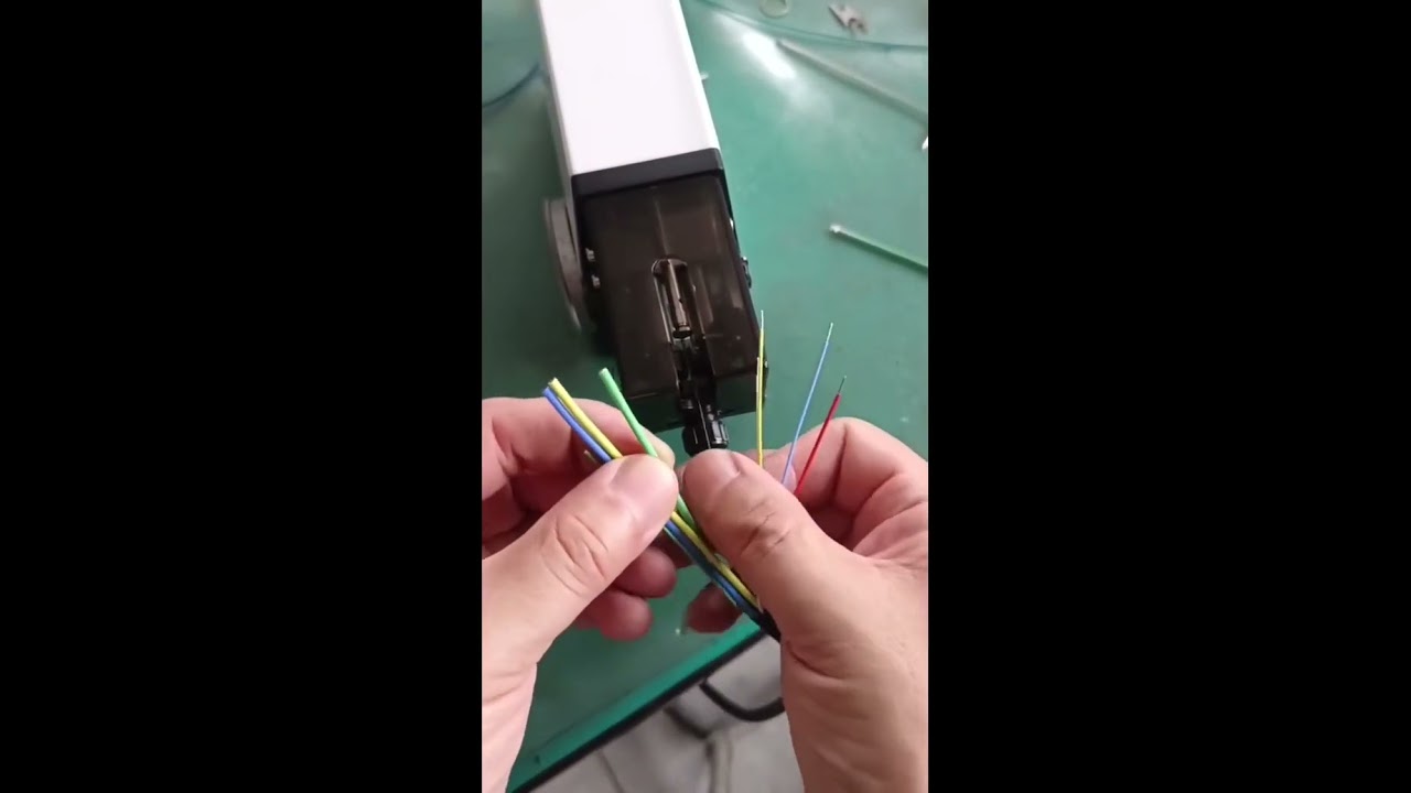 Induction Pneumatic Wire Stripping Machine for Various Wire Types #factory #machine