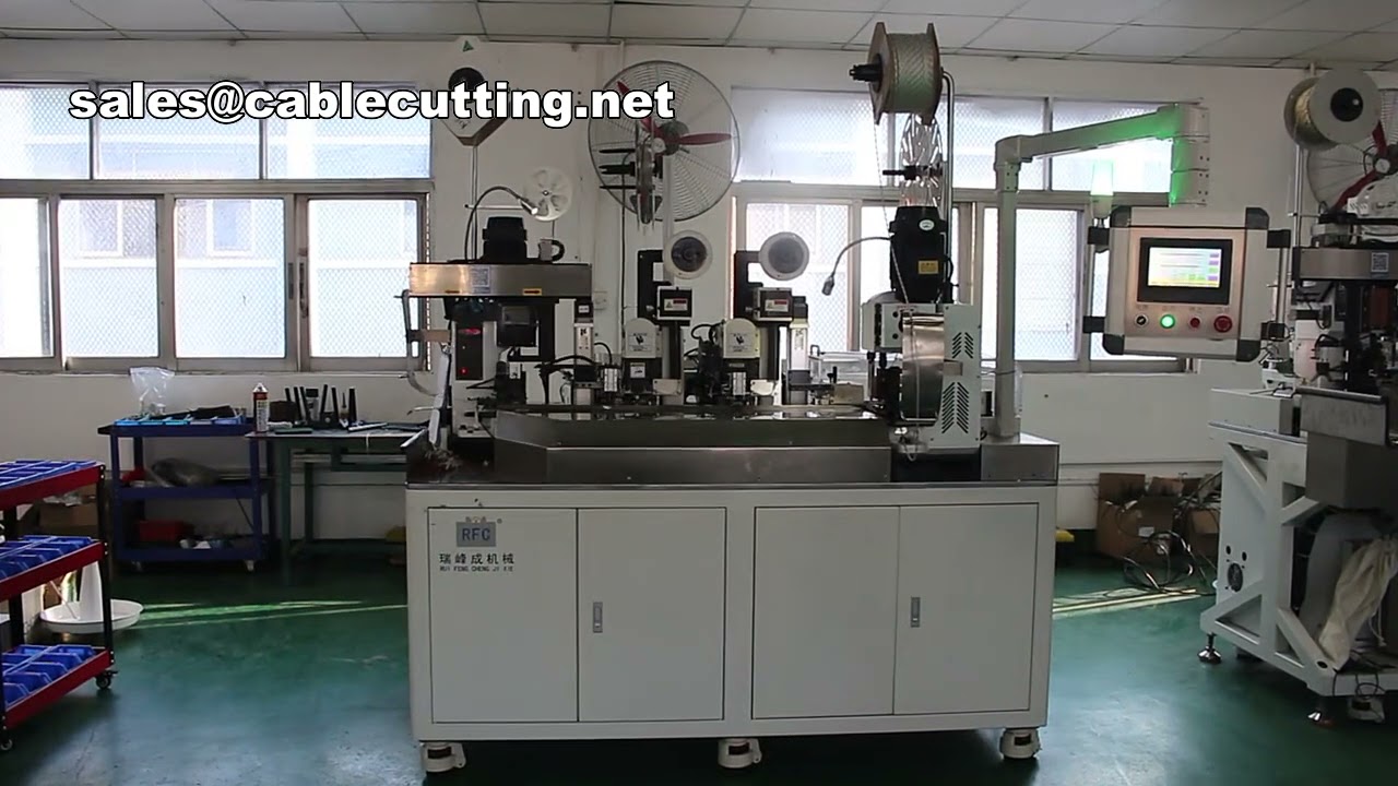 Mesin Penyambung Wayar & Crimping Terminal Automatik - Tingkatkan Kecekapan Kilang