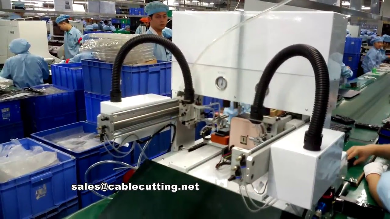 Mesin Pengunci Skru Automatik Sepenuhnya dengan Lengan Robot