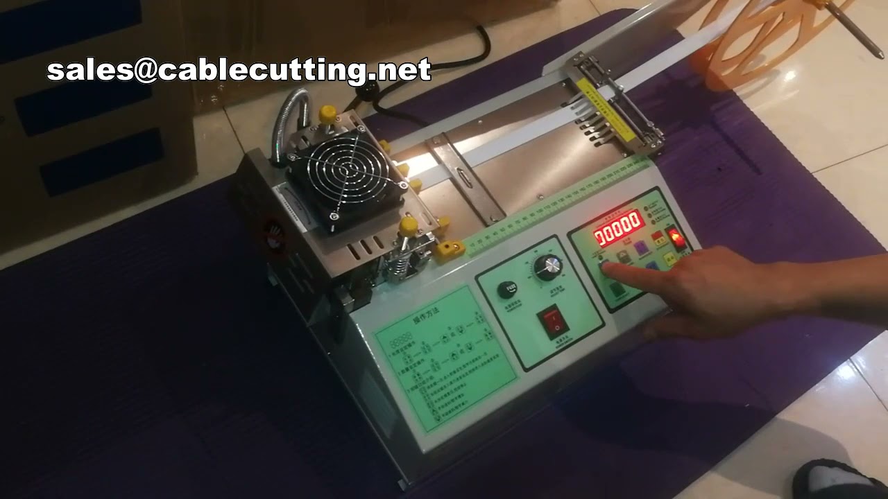 Panduan Operasi Mesin Webbing Tali Kain & Pemotong Tali Elastik