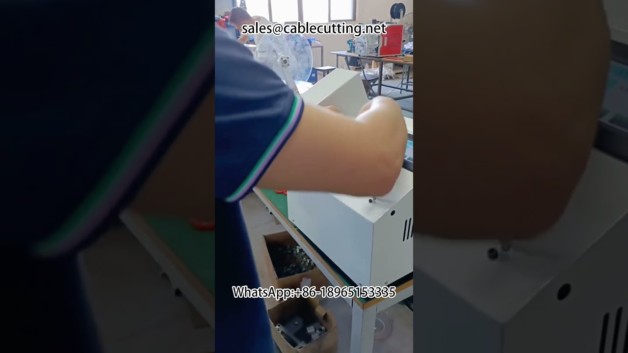 Mesin Gulung Kabel Data Apple 13 | Mesin Lilit dan Taping Kabel Wayar | Automasi Kilang