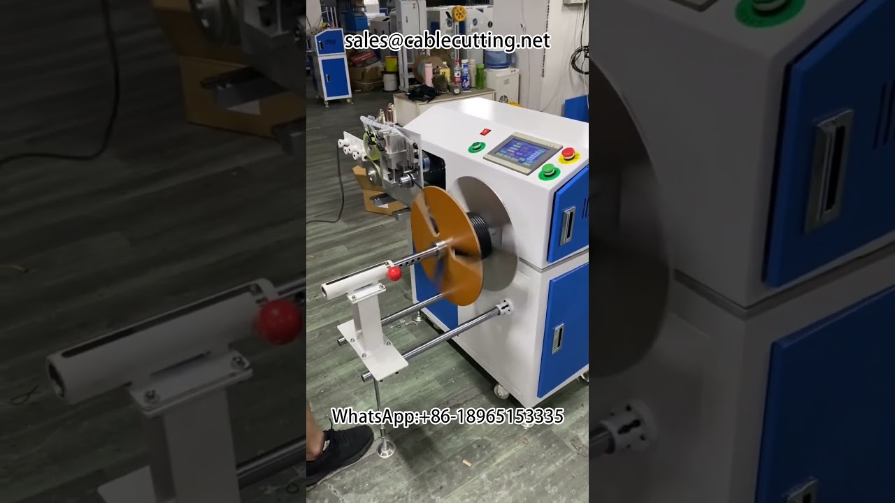 Mesin Penggulung Automatik dengan Penghitung Meter, Pemotong Susunan & Penggulung #Mesin Penghitung Meter #Penggulung Automatik