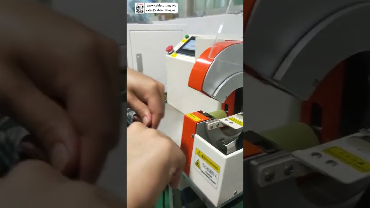 Mesin Pembalut Pita Premium Estetik Pantas Automatik Alat Pemprosesan Penebat - Video Pendek