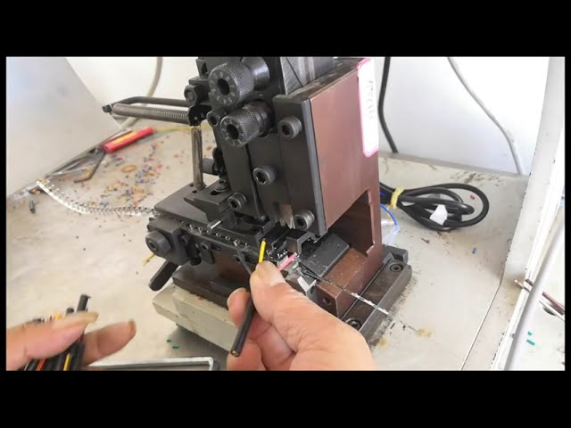 Mesin Crimping Terminal Ultra Senyap - Automasi Kilang Tanpa Bunyi