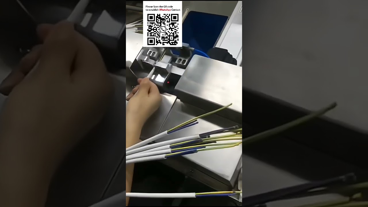 Automatic Multi Core Wire Stripper with Variable Length Cutting #Smart Manufacturing