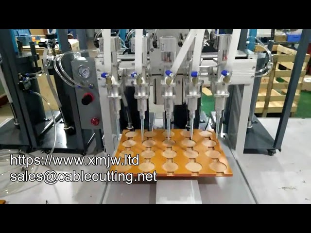 Pemancit Gam Automatik 5 Kepala Berkelajuan Tinggi dengan Baldi Tekanan 5L | Robot Gam Pelbagai Kepala