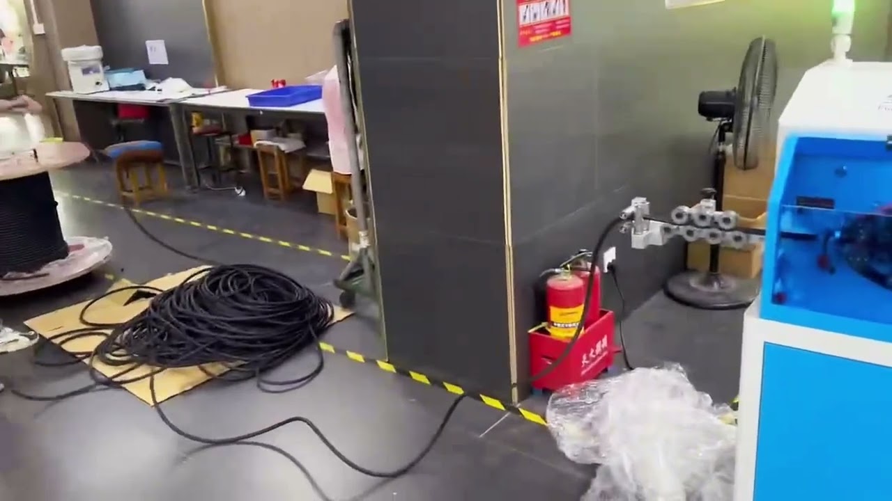 Mesin Pengupas Wayar Kabel Persegi Besar Pelbagai Fungsi - Video Sebenar
