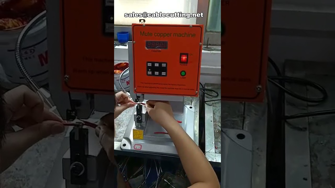 Mesin Crimping Tali Pinggang Tembaga Senyap untuk Penyambungan Kabel & Penebat Wayar Tembaga