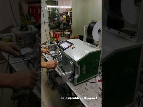 Mesin Pengikat dan Pemutar Kabel Kuasa Automatik