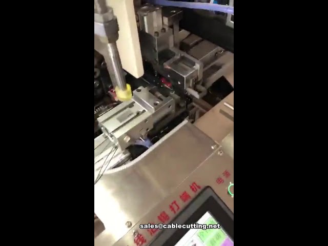 Mesin Crimping & Tipping Terminal Automatik 5 Wayar – Pantas dan Tepat