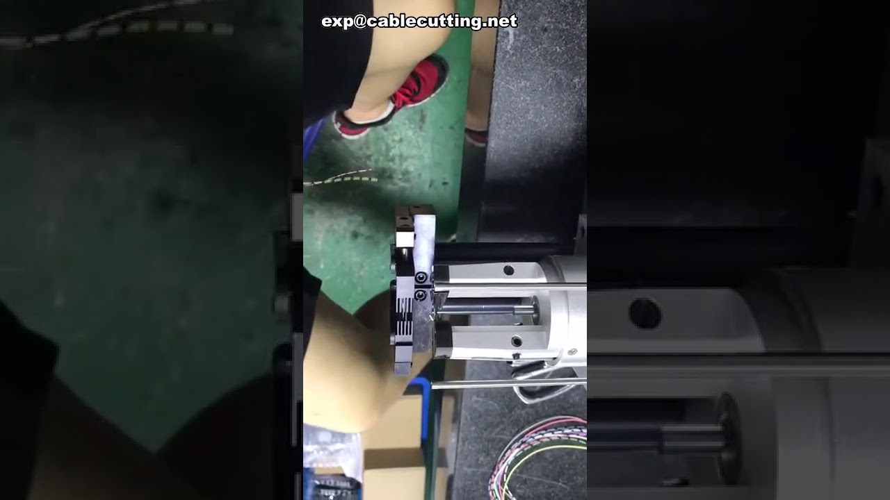 Mesin Peraut Kabel Koaksial Automatik – Pantas & Tepat untuk Automasi Kilang
