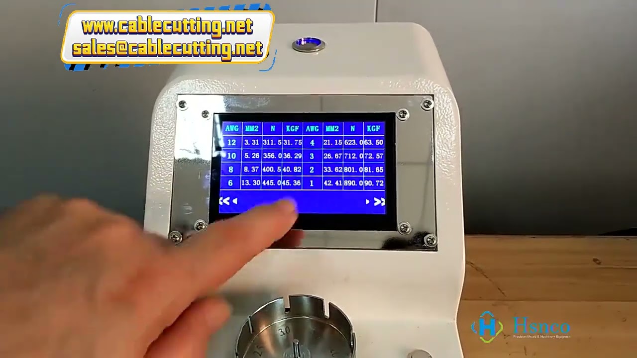 Penguji Daya Tarik Terminal Krim Kabel Motorized 500N (50kg) – Uji Kekuatan Sambungan Kabel