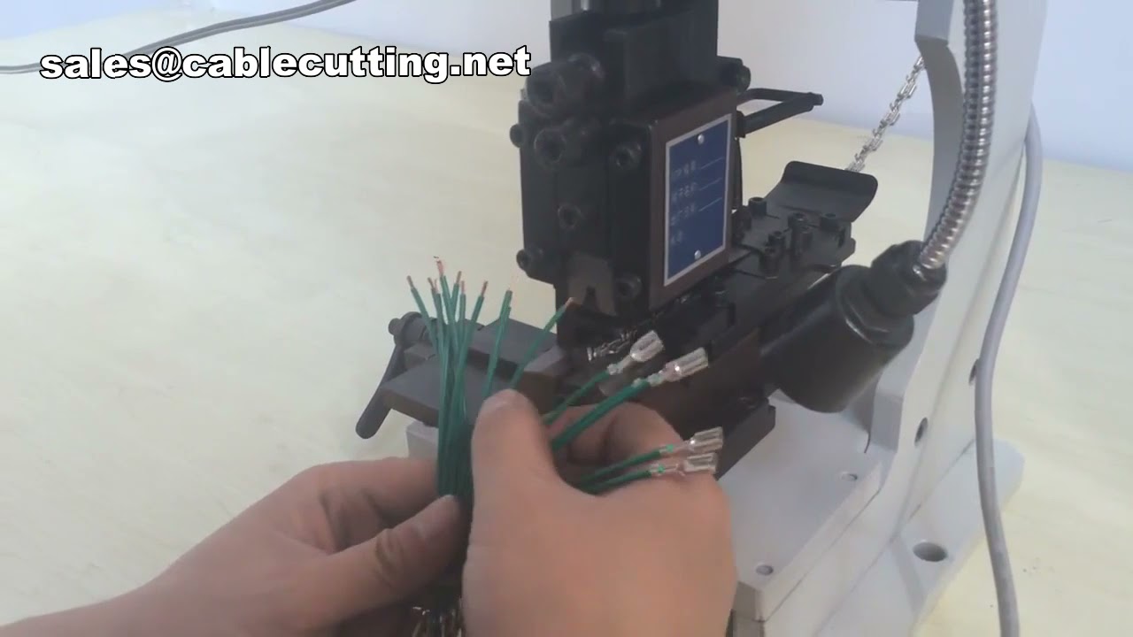 Mesin Crimping Wayar Super Senyap & Tepat untuk Automasi Kilang