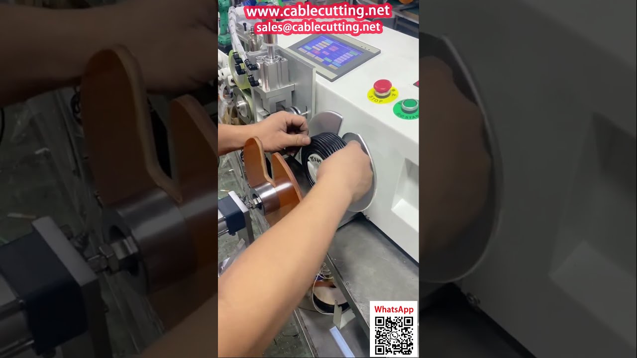 Mesin Penggulung dan Pengikat Kabel Automatik dengan Kaunter - Untuk Gelung Besar dan Kecil