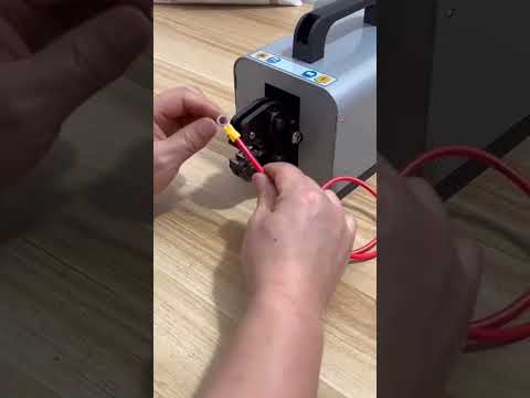 Mesin Crimping Terminal Pneumatik 25M untuk Wayar 0.25–16 mm² | Jimat Masa #kilang #mesin