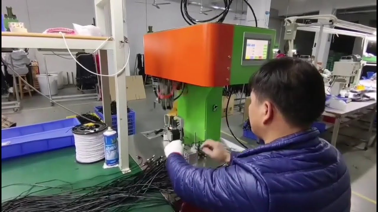 Automatic Winding and Tying Machine Equipment Function