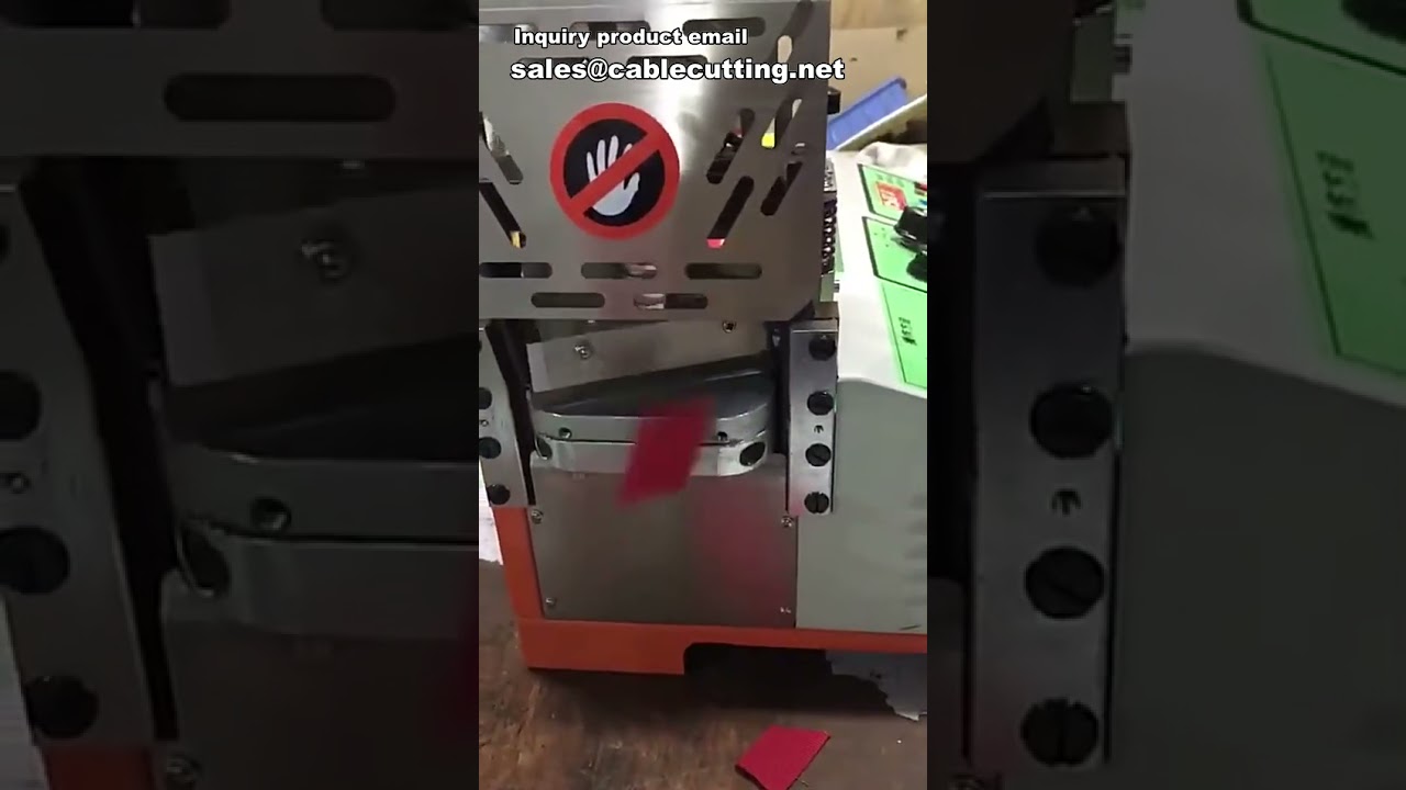Mesin Pemotong Webbing & Label Automatik – Tingkatkan Produktiviti Kilang Anda