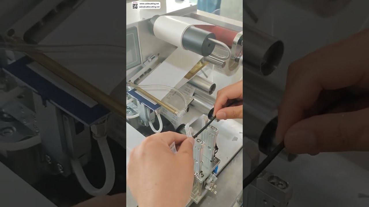 Mesin Pelabelan Kawat Desktop - Padat, Berkuasa, Jimat Ruang untuk Pemprosesan Label