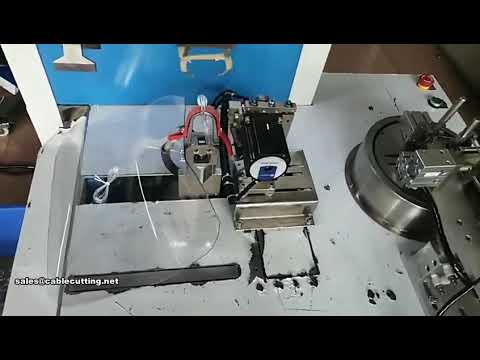 Mesin Ikat Wayar Automatik & Penggulung Gegelung Kabel Buatan China