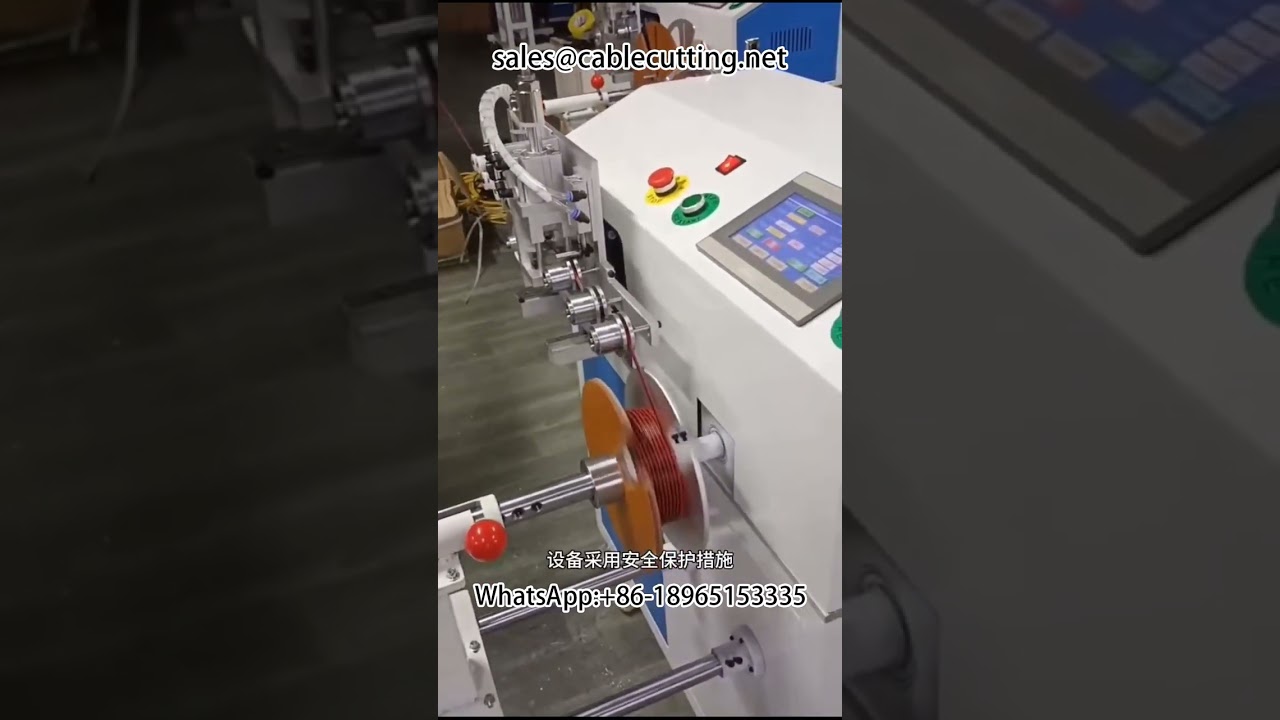 Mesin Automatik Pengiraan Meter, Pengasingan, Penggulungan, Pemotongan & Penggulungan Semula Wayar - Mesin Pemprosesan Harness Wayar