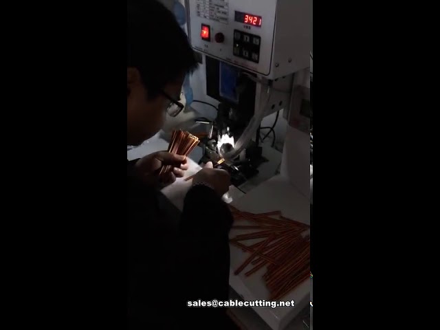 Mesin Crimping Kabel Ribbon Separa Automatik - Tingkatkan Kecekapan Produksi