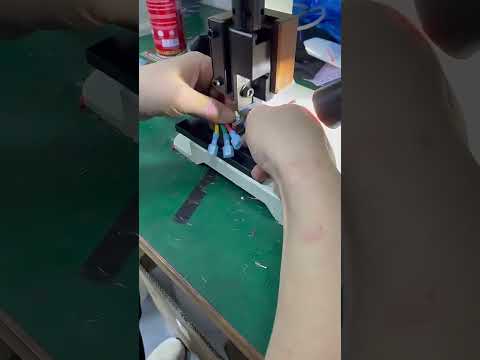 Mesin Crimping Penebat 2T - Mesin Crimping Terminal Kabel #mesin #automotif #diy