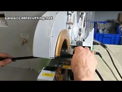 Mesin Balut Pita Wayar Harness Automatik - Cekap & Pantas