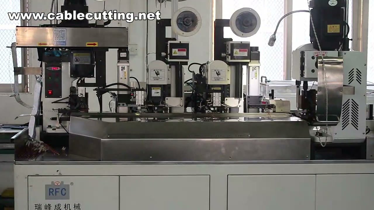 Mesin Crimping Terminal dan Sambungan Wayar Automatik Sepenuhnya - Berkelajuan Tinggi & Tepat