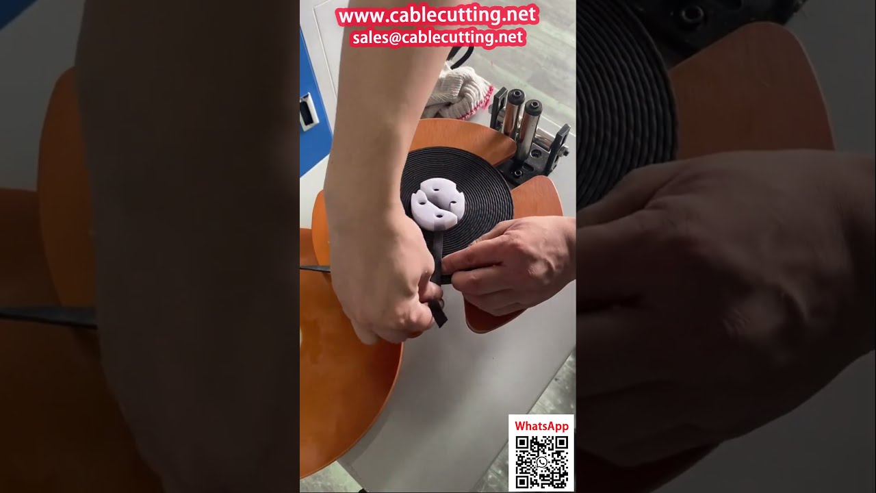 Mesin Penggulung Kabel Rata – Gulungan Pancake untuk Kabel Kuasa, HDMI & Lain-lain