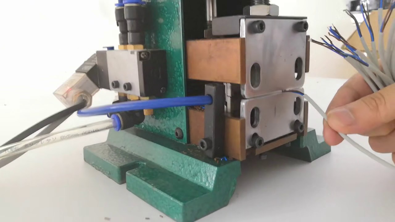 Mesin Pelucut Wayar Pneumatik Menegak Automatik 1