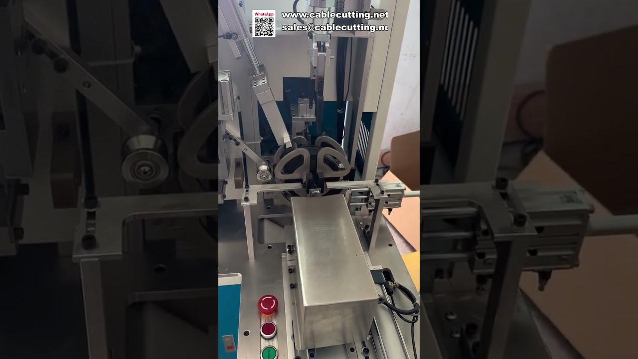 Mesin Pelapis, Penggulung dan Pengikat Wayar Automatik Sepenuhnya - Kecekapan Industri