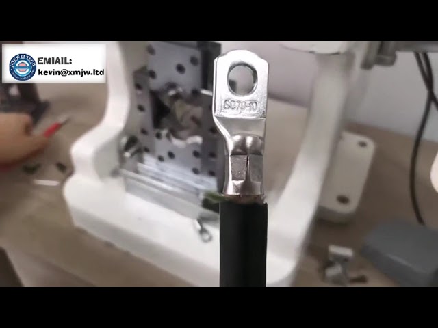 Mesin Crimping Kabel Hidraulik Pelbagai Fungsi dengan Skrin Sentuh PLC – Untuk Wayar 7-70 mm²