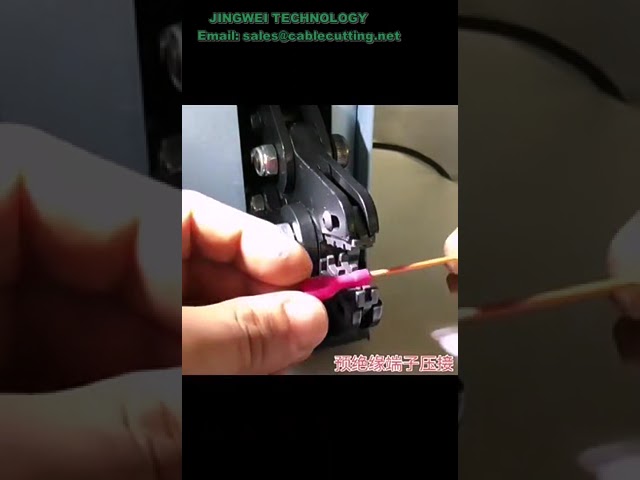 Mesin Crimping Terminal 60W 220V 50Hz - Mesin Tekan Sejuk Elektrik untuk Pengeluaran Abah-abah Wayar