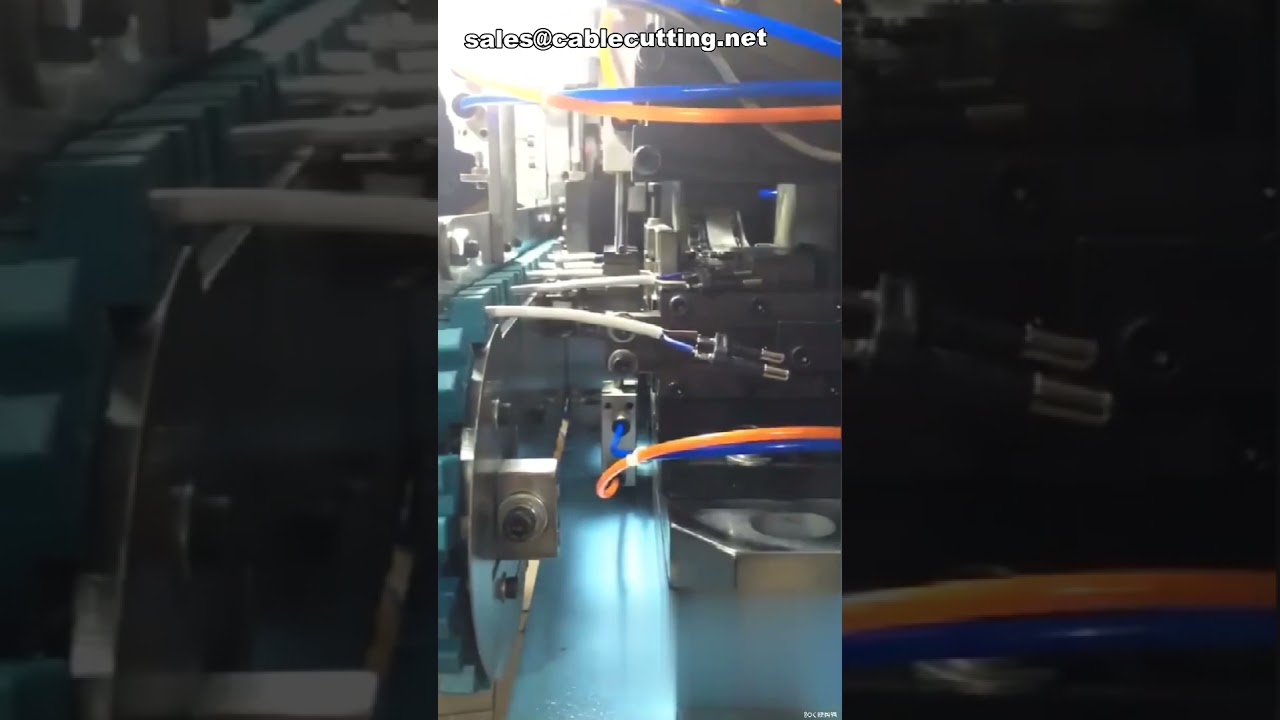 Mesin Crimp Terminal Palam Dua Pin Automatik – Kelajuan Tinggi & Ketepatan Maksimum