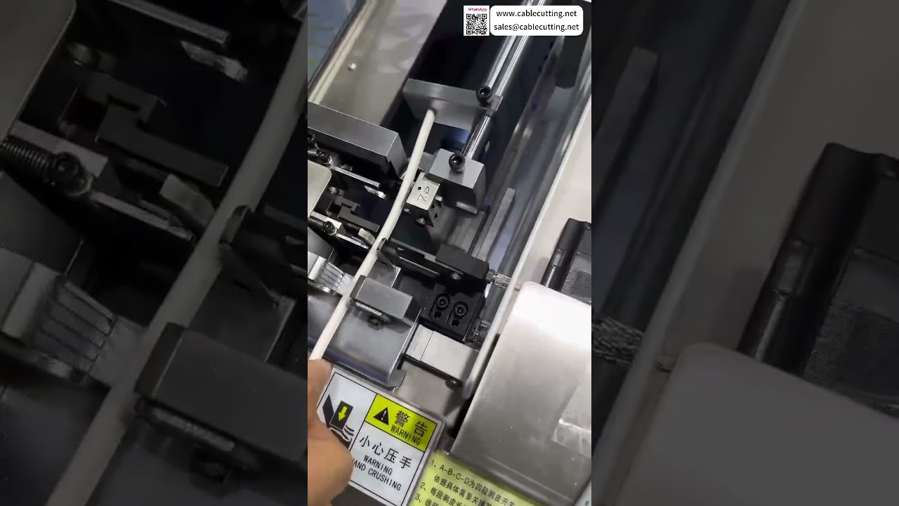 Persediaan dan Output Wayar Panjang Pendek Pengupasan Dalam Luar Automatik Sepenuhnya untuk Wayar Pelbagai Teras