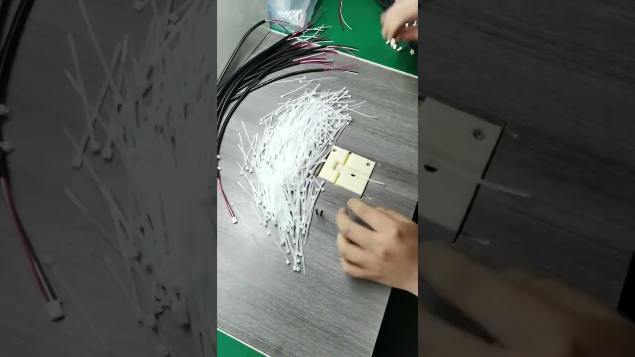 Alat Ikat Kabel Kompak Mudah Dipasang pada Mana-mana Papan Abah-abah untuk Ikatan Zip Pokok Fir & Nilon dengan Pantas