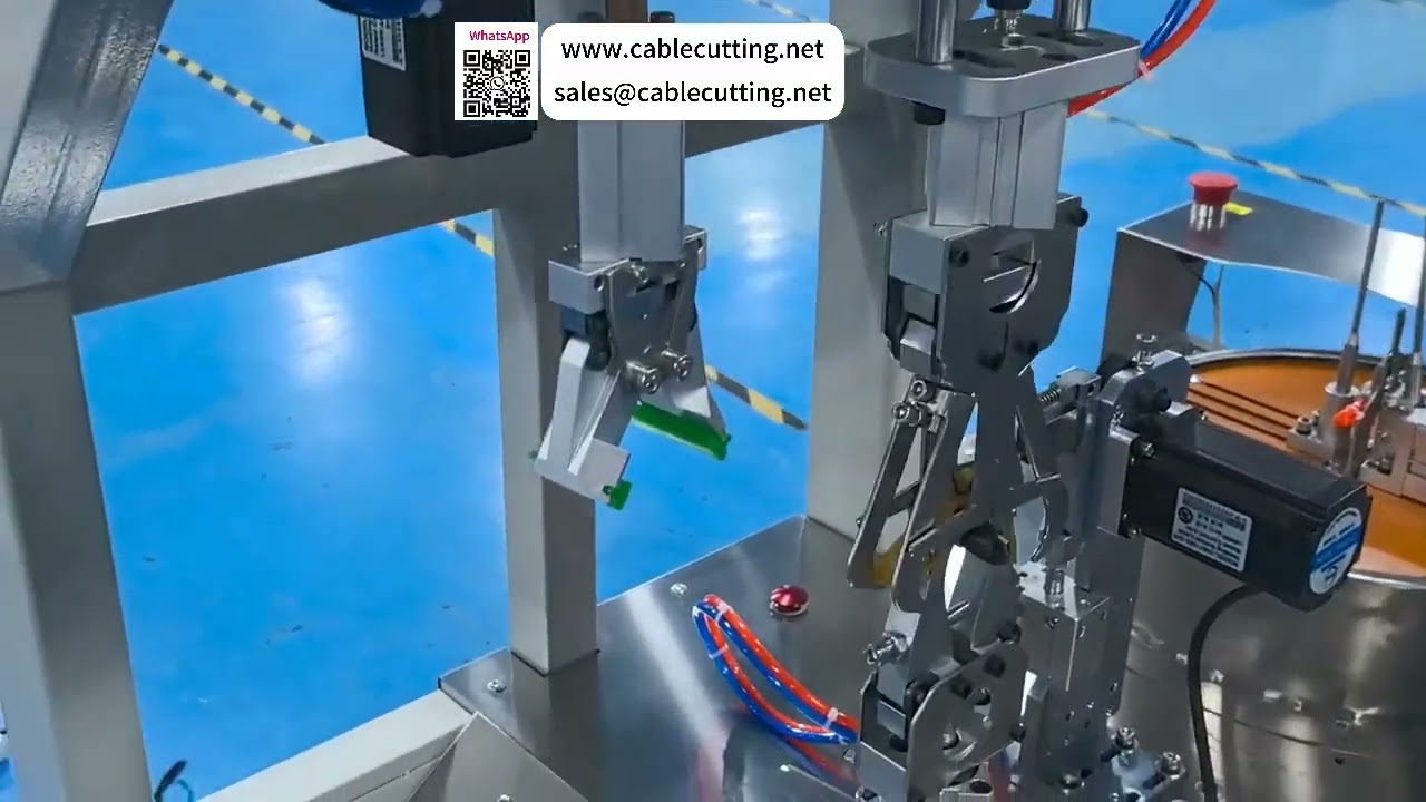 Mesin Pengikat Wayar Automatik — Kabel 300mm, Diameter Gulungan 63mm