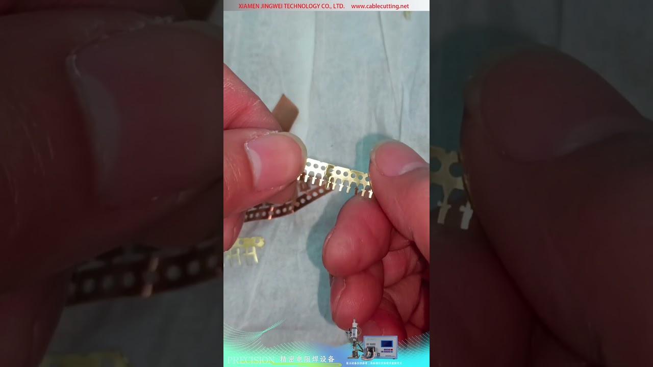 Mesin Kimpalan Titik Rintangan Inverter DC — Kepingan Loyang 0.5 mm