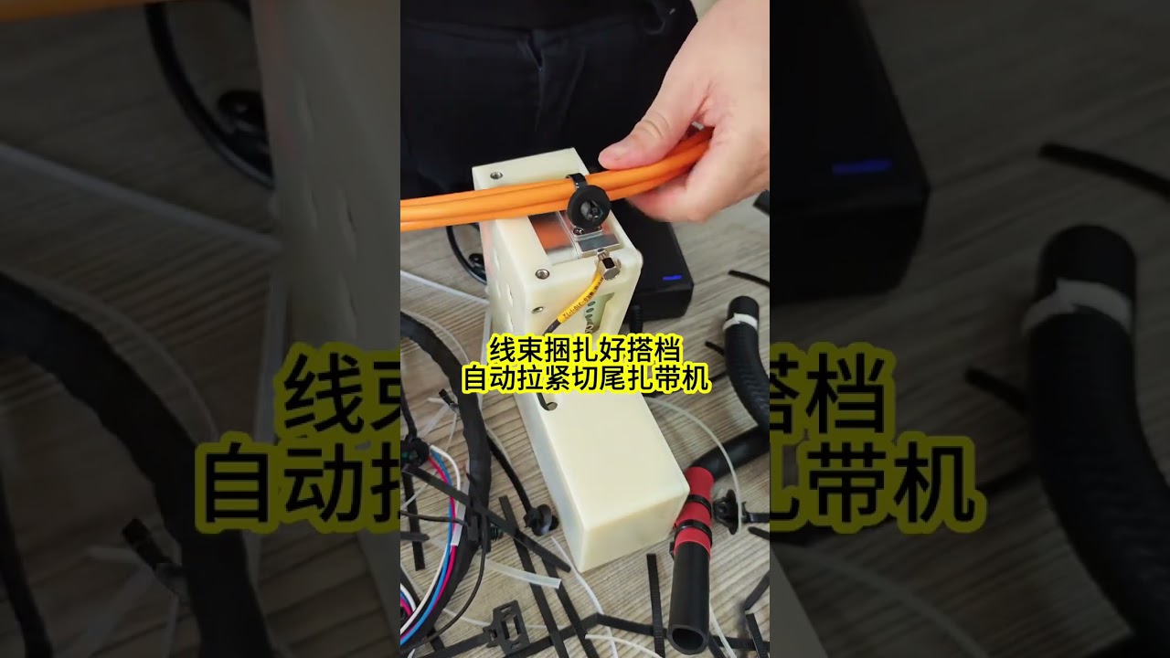 Rakan Pemasangan Harness Wayar — Ketegangan dan Pemotongan Ekor Automatik