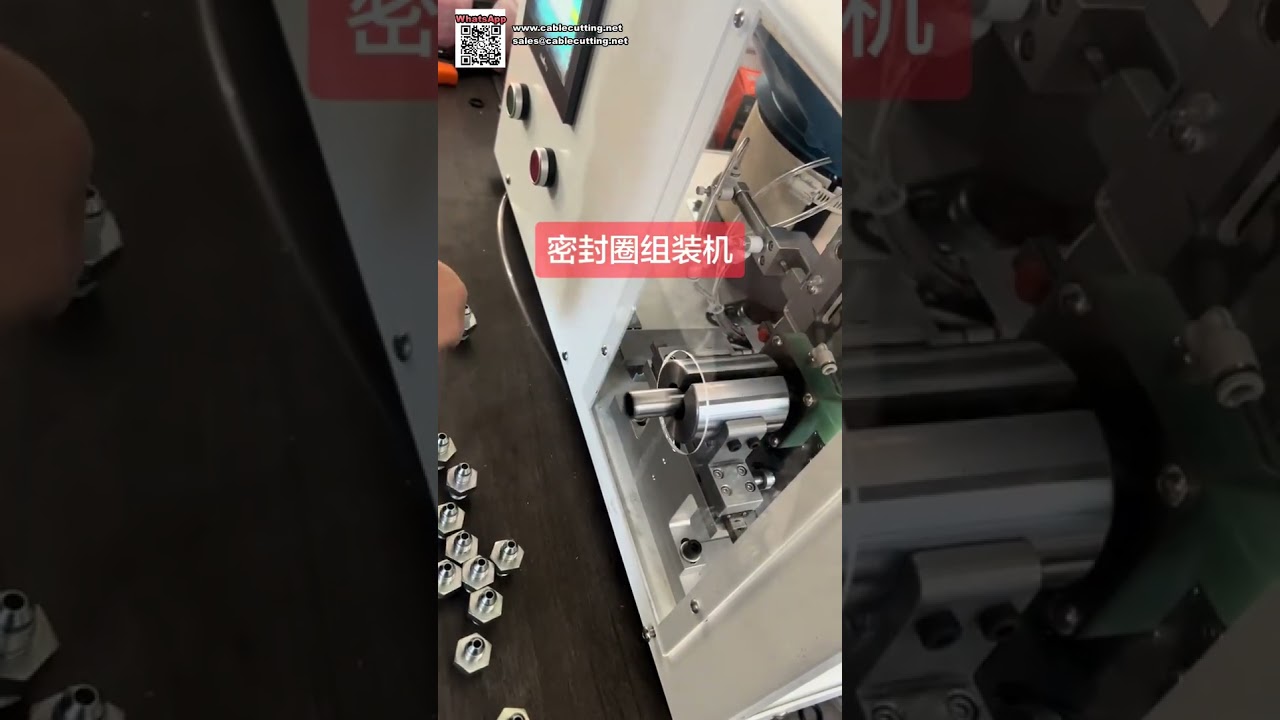 Mesin Pemasangan Pengedap Cincin O Automatik Tersuai untuk Bengkel Pengeluaran Perindustrian