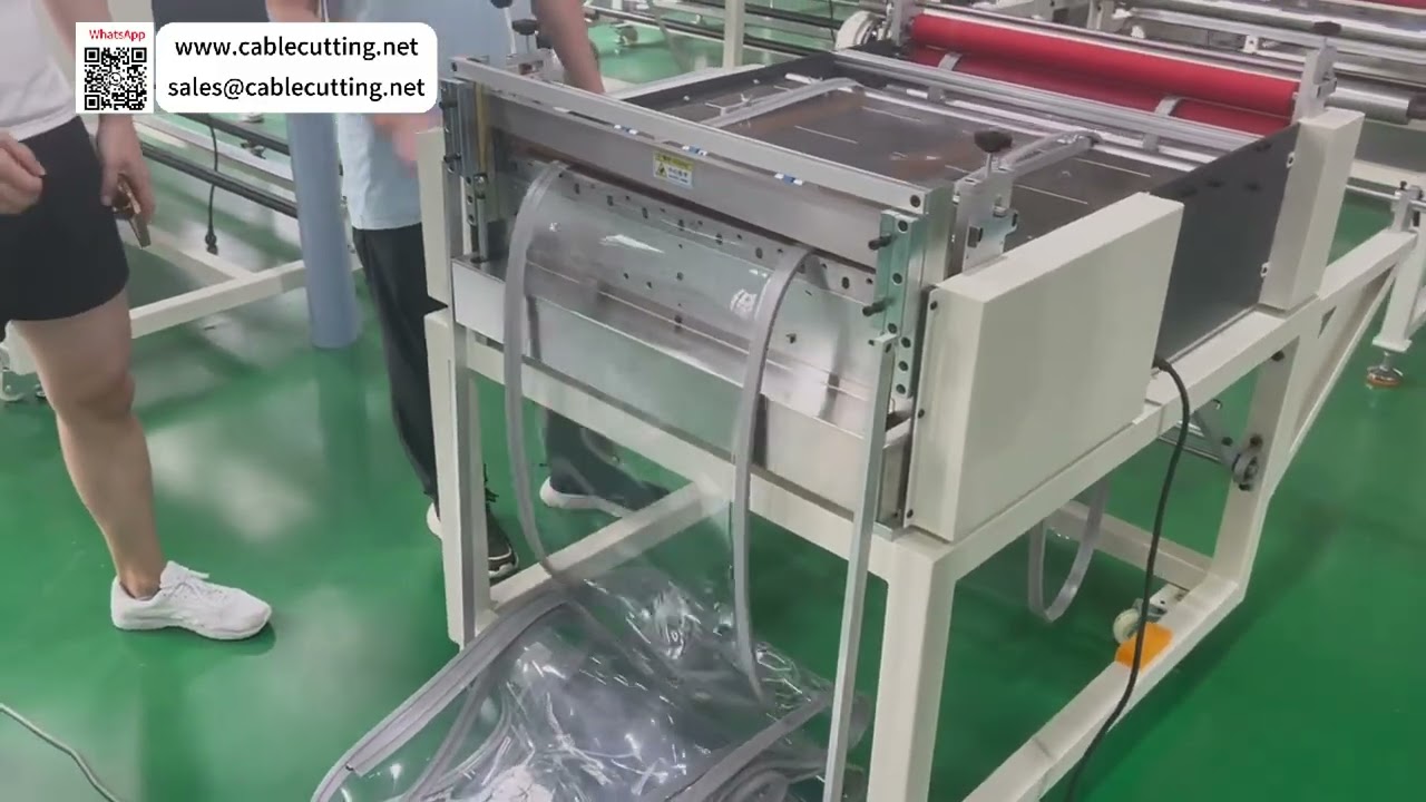 Operasi dan Persediaan Mesin Pemotong Lembaran Automatik Tirai Pintu Magnetik Pengeluaran Auto