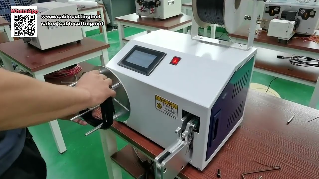 Mesin Penggulung & Pengikat Model 530 untuk Kabel Sepanjang 3 Meter | Pemprosesan Wayar Pantas